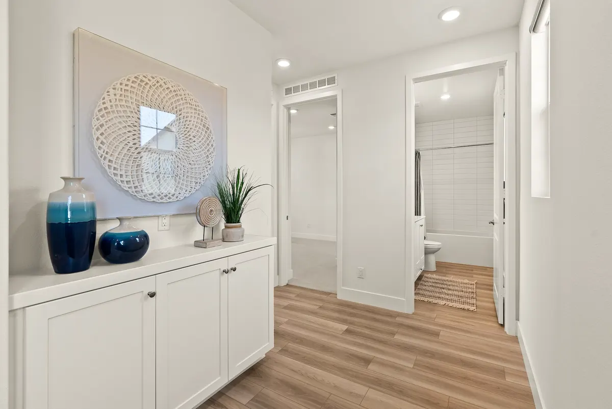 Open interior of a Westport home at Ponte Vista in San Pedro
